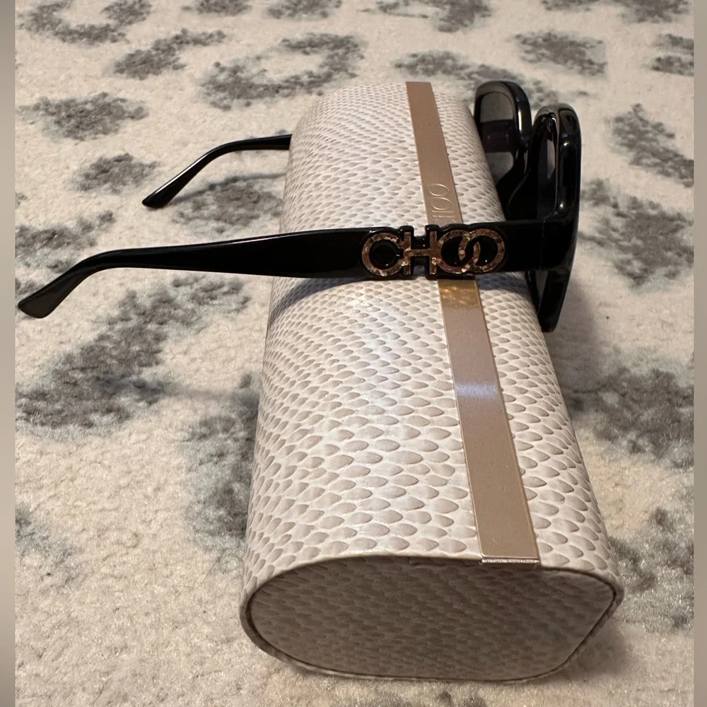 Jimmy Choo Sammi Square Sunglasses - Picture 5 of 9